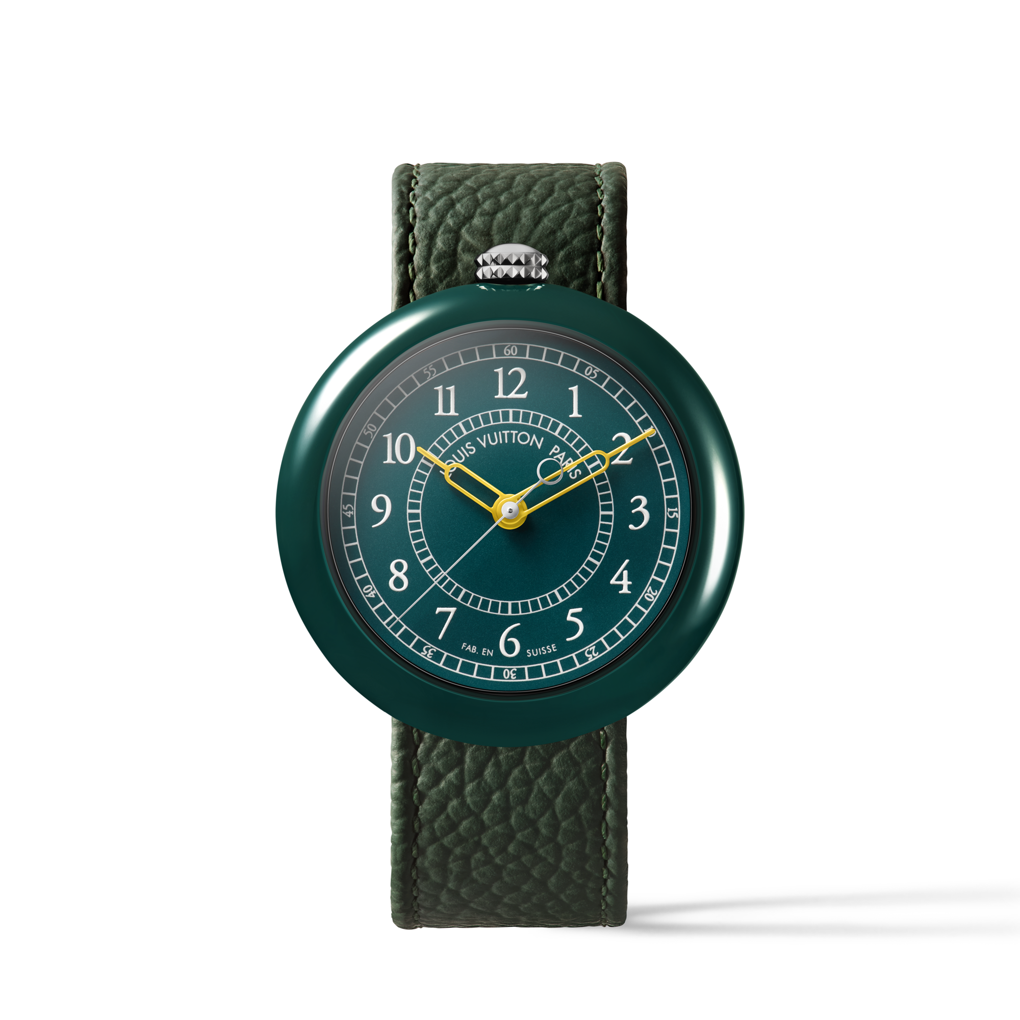 LOUIS VUITTON MONTRE LVⅡ VERTE 腕時計 モントレ Louis Vuitton Monterey, Automatic, 37mm, Ceramic and steel